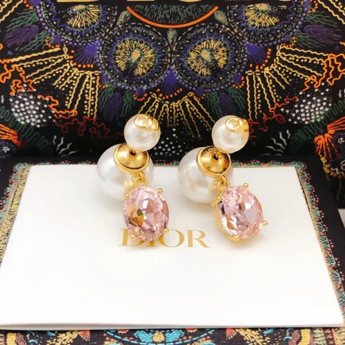Replica Christian Dior Earrings For Women #1426012 $25.00 USD for Wholesale