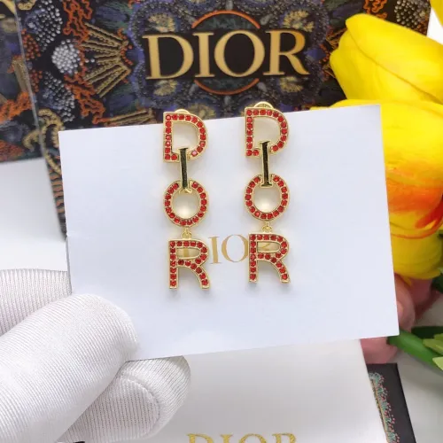 Replica Christian Dior Earrings For Women #1426019 $25.00 USD for Wholesale