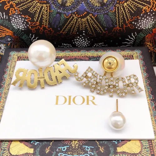 Replica Christian Dior Earrings For Women #1426020 $25.00 USD for Wholesale