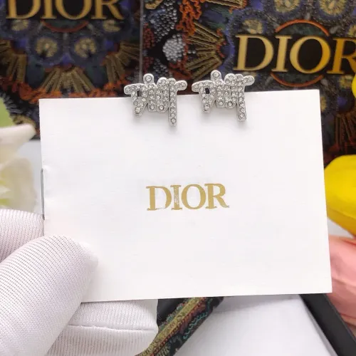 Replica Christian Dior Earrings For Women #1426024 $25.00 USD for Wholesale