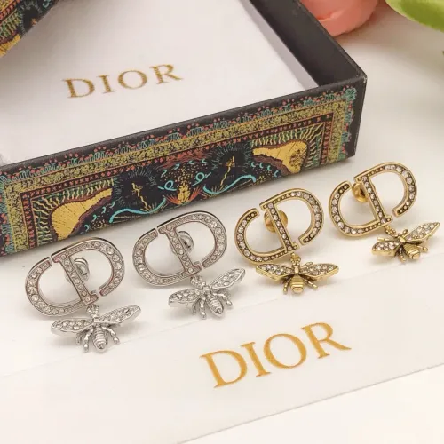 Replica Christian Dior Earrings For Women #1426030 $25.00 USD for Wholesale