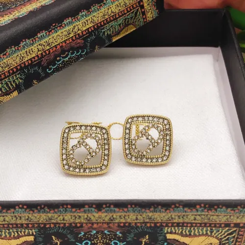 Replica Christian Dior Earrings For Women #1426032 $25.00 USD for Wholesale