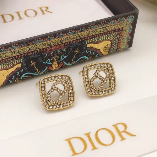 Replica Christian Dior Earrings For Women #1426032 $25.00 USD for Wholesale