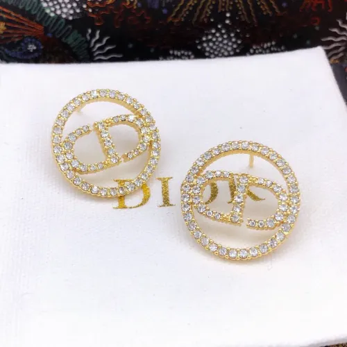 Replica Christian Dior Earrings For Women #1426038 $25.00 USD for Wholesale