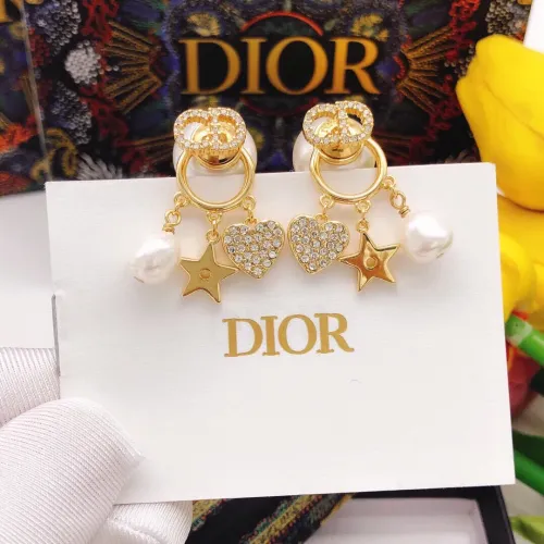 Replica Christian Dior Earrings For Women #1426039 $25.00 USD for Wholesale