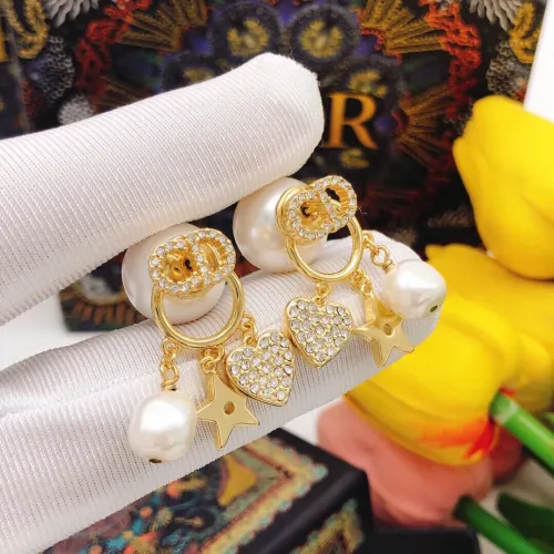Replica Christian Dior Earrings For Women #1426039 $25.00 USD for Wholesale