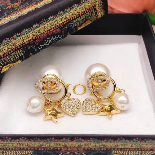 Replica Christian Dior Earrings For Women #1426039 $25.00 USD for Wholesale