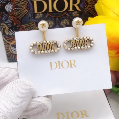 Replica Christian Dior Earrings For Women #1426040 $25.00 USD for Wholesale