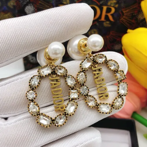 Replica Christian Dior Earrings For Women #1426044 $27.00 USD for Wholesale