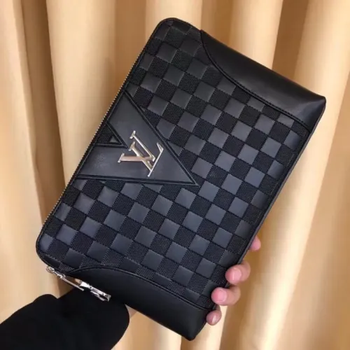 Louis Vuitton AAA Man Pouches #1426047 $64.00 USD, Wholesale Replica Louis Vuitton AAA Man Wallets