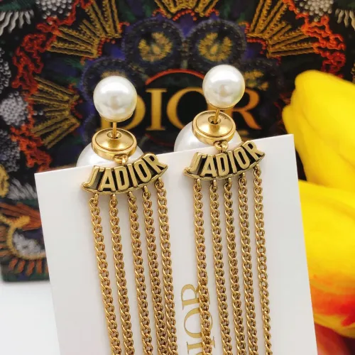 Replica Christian Dior Earrings For Women #1426058 $25.00 USD for Wholesale