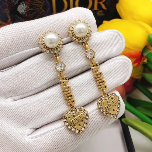 Replica Christian Dior Earrings For Women #1426059 $25.00 USD for Wholesale