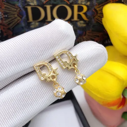 Replica Christian Dior Earrings For Women #1426061 $25.00 USD for Wholesale