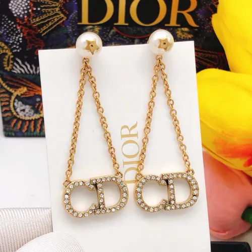 Christian Dior Earrings For Women #1426065 $25.00 USD, Wholesale Replica Christian Dior Earrings