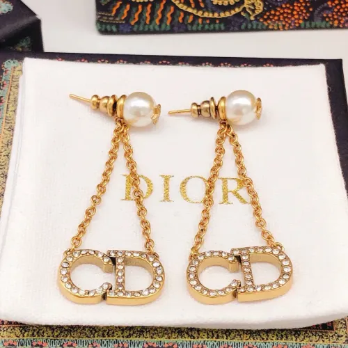 Replica Christian Dior Earrings For Women #1426065 $25.00 USD for Wholesale