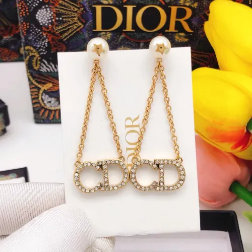 Replica Christian Dior Earrings For Women #1426065 $25.00 USD for Wholesale