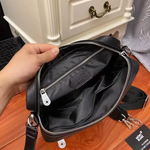 Replica Mont Blanc AAA Man Messenger Bags #1426067 $92.00 USD for Wholesale