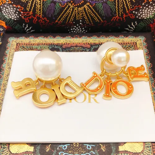 Replica Christian Dior Earrings For Women #1426073 $27.00 USD for Wholesale