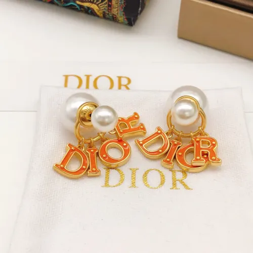 Replica Christian Dior Earrings For Women #1426073 $27.00 USD for Wholesale