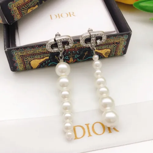 Replica Christian Dior Earrings For Women #1426074 $27.00 USD for Wholesale