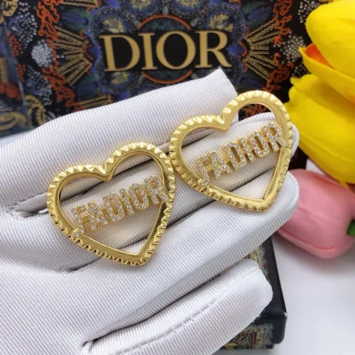 Replica Christian Dior Earrings For Women #1426075 $27.00 USD for Wholesale