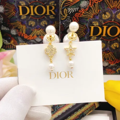 Replica Christian Dior Earrings For Women #1426079 $25.00 USD for Wholesale