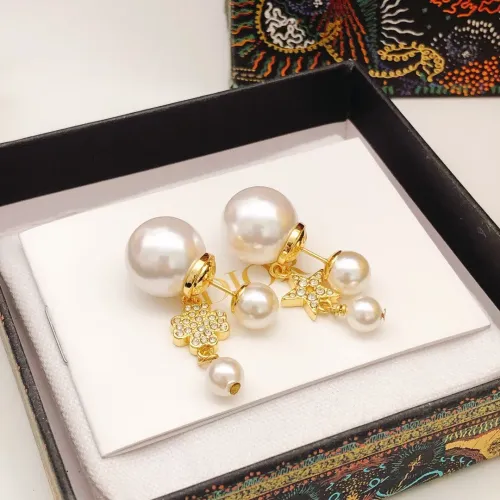 Replica Christian Dior Earrings For Women #1426079 $25.00 USD for Wholesale