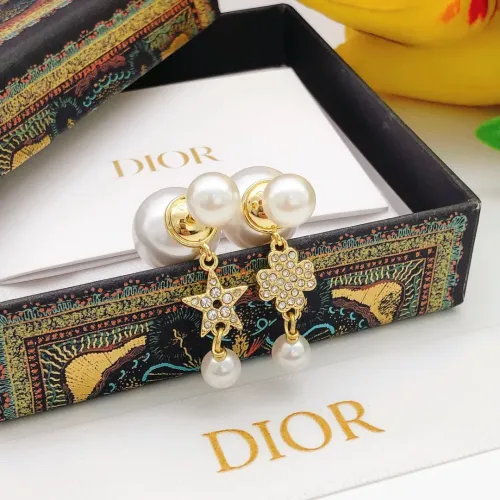Replica Christian Dior Earrings For Women #1426079 $25.00 USD for Wholesale