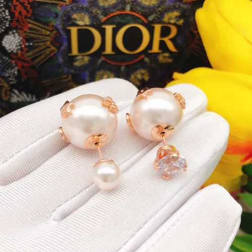 Replica Christian Dior Earrings For Women #1426081 $25.00 USD for Wholesale