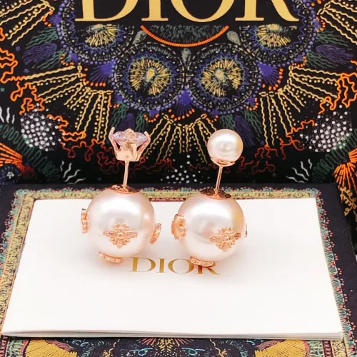 Replica Christian Dior Earrings For Women #1426081 $25.00 USD for Wholesale