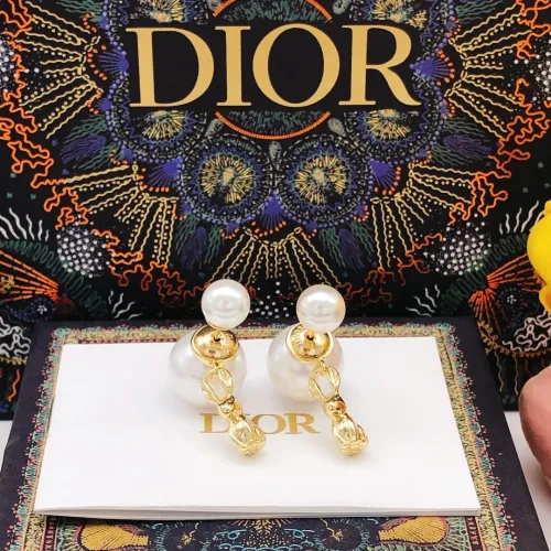 Replica Christian Dior Earrings For Women #1426082 $25.00 USD for Wholesale