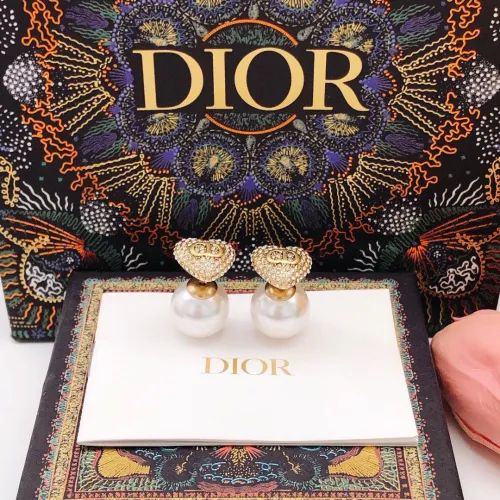 Replica Christian Dior Earrings For Women #1426083 $25.00 USD for Wholesale