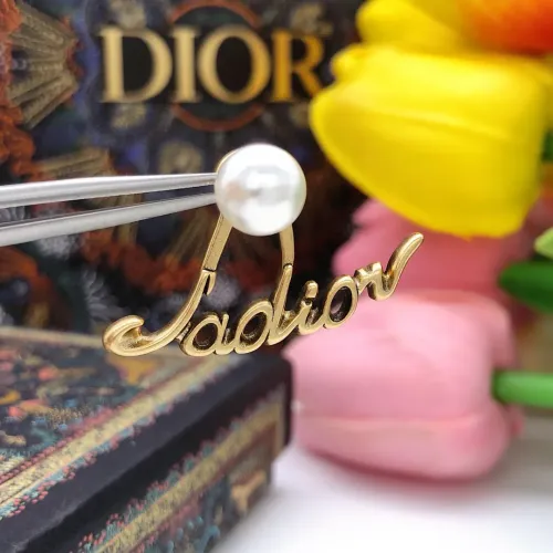 Replica Christian Dior Earrings For Women #1426086 $25.00 USD for Wholesale