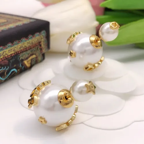 Replica Christian Dior Earrings For Women #1426088 $25.00 USD for Wholesale