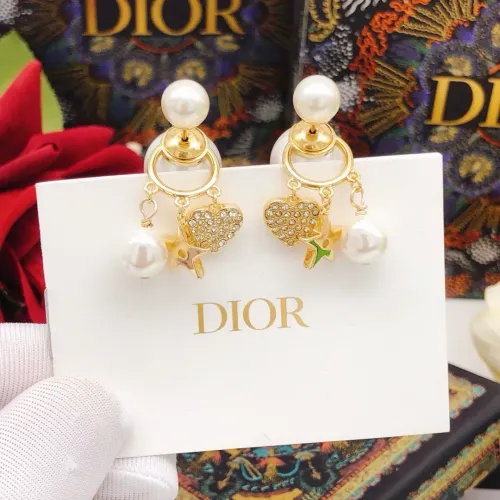 Replica Christian Dior Earrings For Women #1426090 $25.00 USD for Wholesale