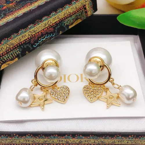 Replica Christian Dior Earrings For Women #1426090 $25.00 USD for Wholesale