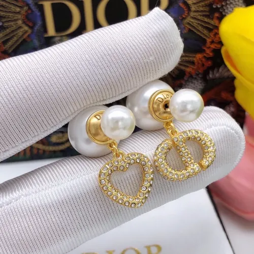 Replica Christian Dior Earrings For Women #1426091 $25.00 USD for Wholesale