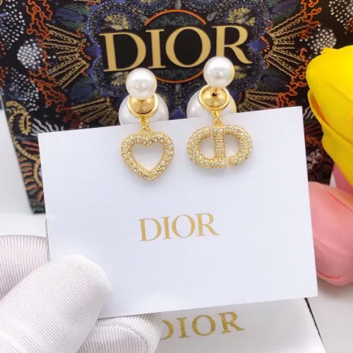 Replica Christian Dior Earrings For Women #1426091 $25.00 USD for Wholesale