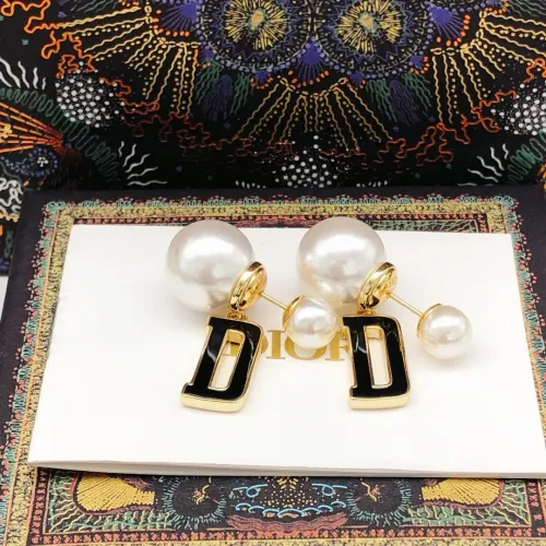 Replica Christian Dior Earrings For Women #1426095 $25.00 USD for Wholesale