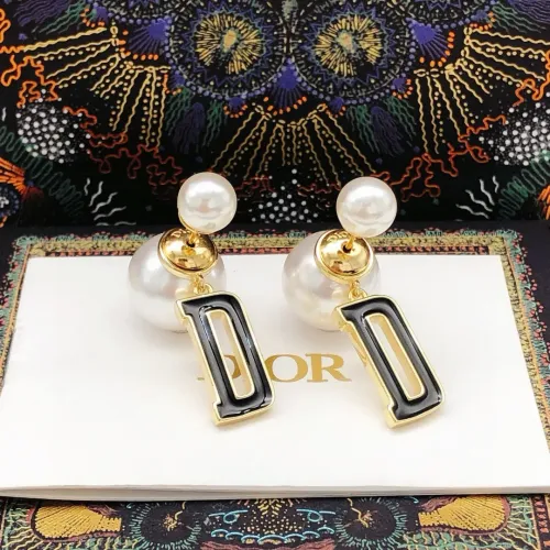 Replica Christian Dior Earrings For Women #1426095 $25.00 USD for Wholesale
