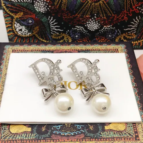 Replica Christian Dior Earrings For Women #1426099 $27.00 USD for Wholesale