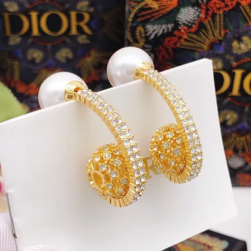 Replica Christian Dior Earrings For Women #1426101 $27.00 USD for Wholesale