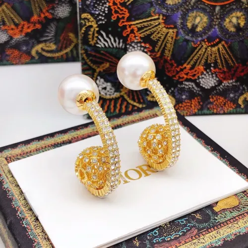 Replica Christian Dior Earrings For Women #1426101 $27.00 USD for Wholesale