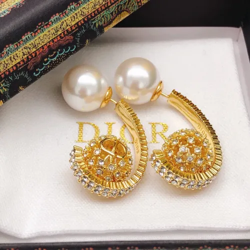 Replica Christian Dior Earrings For Women #1426101 $27.00 USD for Wholesale
