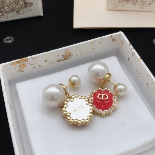 Replica Christian Dior Earrings For Women #1426104 $27.00 USD for Wholesale