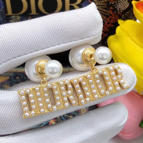 Christian Dior Earrings For Women #1426107 $27.00 USD, Wholesale Replica Christian Dior Earrings