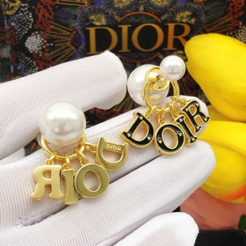 Replica Christian Dior Earrings For Women #1426108 $27.00 USD for Wholesale