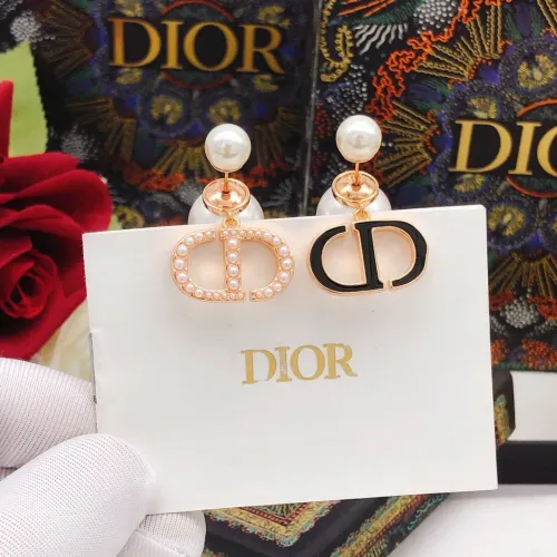 Replica Christian Dior Earrings For Women #1426111 $25.00 USD for Wholesale