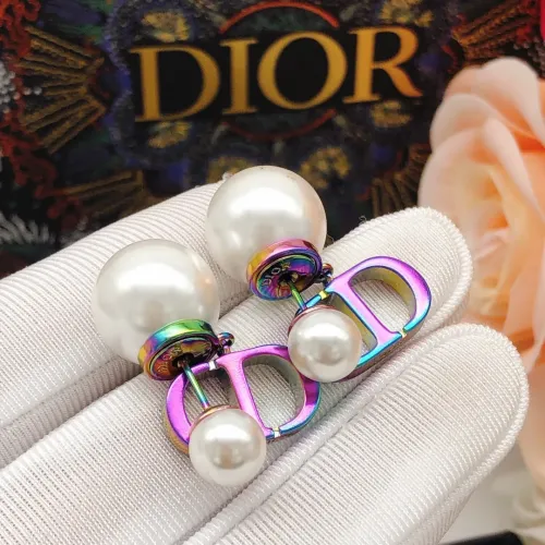 Replica Christian Dior Earrings For Women #1426115 $25.00 USD for Wholesale