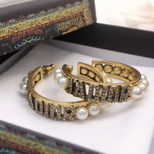 Replica Christian Dior Earrings For Women #1426118 $25.00 USD for Wholesale